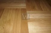 Dąb parkiet 350x70x16 mm klasa I-II lakierowany 